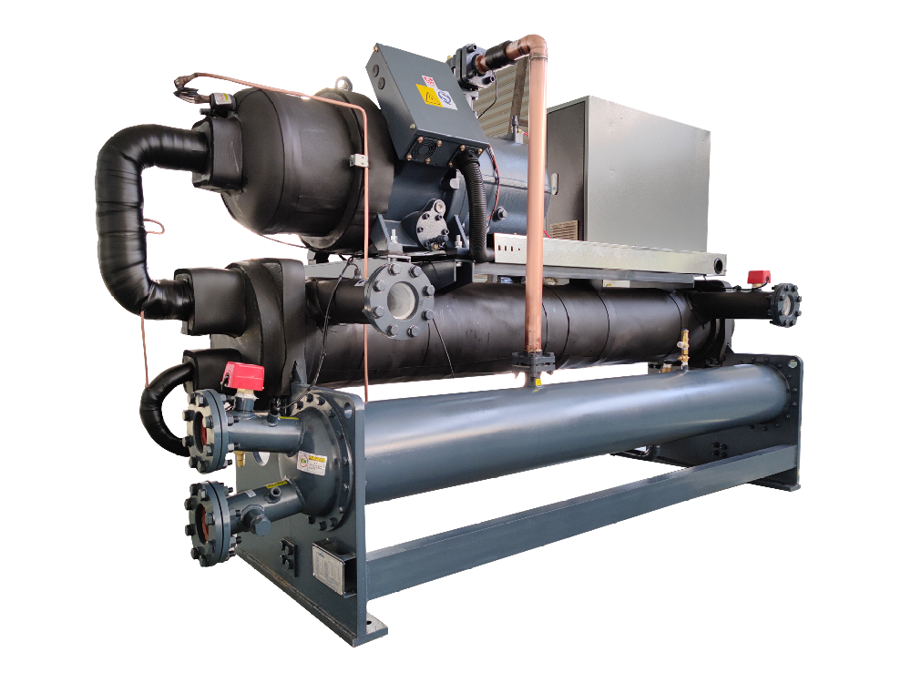 水冷螺桿式冷水機-單機頭二